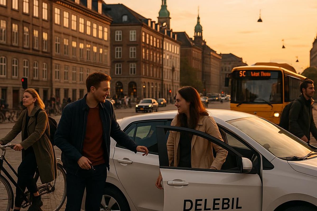 Fordele ved delebil og bæredygtig transport i Danmark