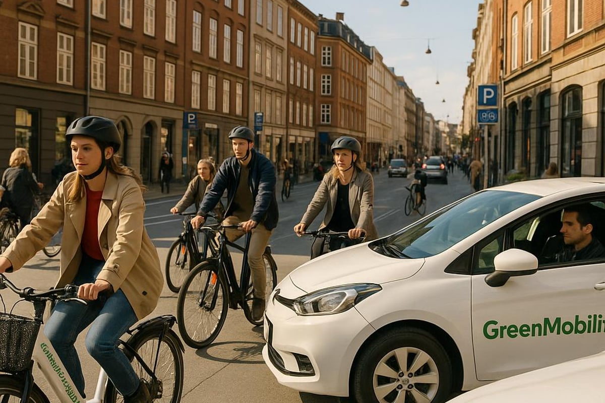 Samarbejde mellem delebilsordninger og elcykler: en ny æra for bæredygtig mobilitet